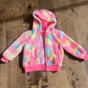 Girls Fuzzy Tucker and Tate Jacket